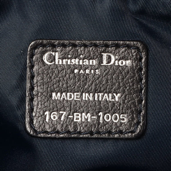 DIOR Flightline Denim Trotter Pattern Shoulder Bag Indigo/Orange - Picture 5 of 12